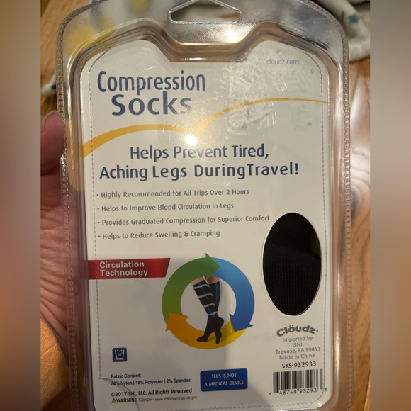 Travel Compression Socks - Picture 2 of 4